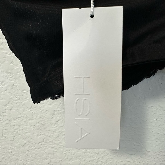 HSIA Womens Pretty In Petals Unlined Strappy Lace Bra Black Size 36 DD Black - Picture 11 of 11